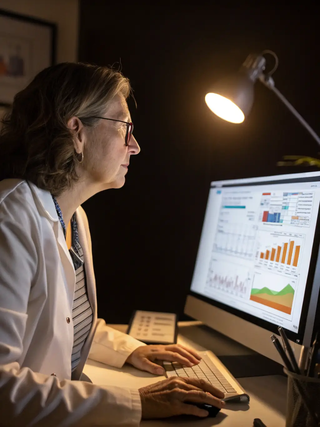 A person receiving personalized nutrition advice from a nutritionist via video call, highlighting the convenience and expertise of the program.